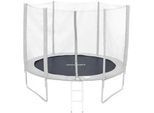 Jawinio Sprungtuch Trampolin 305 cm , Schwarz , Kunststoff , 305x305 cm , Outdoor Spielzeug