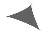 Sol Royal Sonnensegel SolVision PS9 420/420/600 cm dreieckig Anthrazit Pe , Kunststoff , 420x420 cm , Sonnen- & Sichtschutz, Sonnensegel
