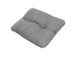 Beautissu Loungekissen Beauflair Outdoor Rücken 70/40/12cm Hellgrau , Textil , 40x12x70 cm , Outdoor-Kissen, Outdoor-Sitzkissen