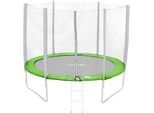 Jawinio Randabdeckung Trampolin 244 cm Grün , Kunststoff , 244x244 cm , Outdoor Spielzeug