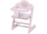 Roba Puppenhochstuhl Prinzessin Sophie , Rosa , Holz , Märchen/ Fantasie , 27.5x42x32 cm , Spielzeug, Kinderspielzeug, Puppen & Puppenzubehör, Puppenzubehör