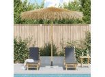 vidaXL Bambus-Sonnenschirm mit Bananenblatt-Dach 210 cm
