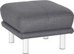 TRENDMANUFAKTUR Hocker »Cecilia II, modern und elegant, B/T 66/66cm«