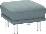 Hocker TRENDMANUFAKTUR "Cecilia II, modern und elegant, B/T 66/66cm", grün (mint), B:66cm H:44cm T:66cm, Struktur fein (100% Polyester);Microfaser Vintage (100% Polyester);Struktur (100% Polyester), Hocker, Sitzhocker