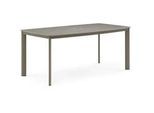 Idimex Gartentisch Tavolo , Champagner , Metall, Metall , Mode , 180x75x90 cm , Gartenmöbel, Gartentische, Gartentische