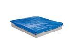 Roba Abdeckplane FÜR Sandkästen blau , Blau , Kunststoff , Quadratisch , 154x154 cm , Gartenzubehör, Gartenmöbel-Schutzhüllen