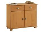 Idimex Kommode Colmar , Kieferfarben, Kieferfarben , Holz , Kiefer , Vintage , 91x79x39 cm , FSC Mix , Wohnzimmer, Kommoden & Sideboards, Kommoden