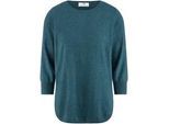 Rundhals-Pullover aus Seide und Kaschmir Peter Hahn Seide/Kaschmir türkis