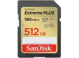 SanDisk Extreme Plus SD - 190MB/s - 512GB