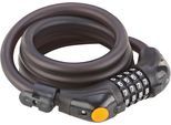 Zahlenkabelschloss PROPHETE, schwarz, SicherheitsschlösserL:150cm, L:150cm