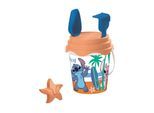 Happy People - Disney Stitch - Strandset Eimer Schaufel Gießkanne Sandspielzeug Sandform Förmchen