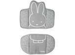 Roba Hochstuhl-Sitzverkleinerer 2-teilig Miffy , Grau , Textil , 42x59x59 cm , Babymöbel, Hochstühle & Zubehör, Hochstühle