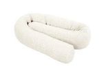 Roba Bettschlange Seashells oyster , Weiß , Textil , Füllung: Polyester , 170x12 cm , Gots , Schlafen, Babybettausstattung, Babynestchen & Nestchenschlangen, Nestchenschlange