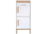 Xxxl Holzspielzeug Kühlschrank 30/30/73 cm , Multicolor , Holz , 30x73x30 cm , Spielzeug, Kinderspielzeug, Kinderküchen