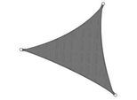 Sol Royal Sonnensegel SolVision HS9 300/300/300 cm dreieckig Anthrazit Hdpe , Kunststoff , 300x300 cm , Sonnen- & Sichtschutz, Sonnensegel