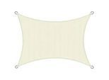 Sol Royal Sonnensegel SolVision HS9 200/300 cm rechteckig Creme Hdpe , Kunststoff , 300x200 cm , Sonnen- & Sichtschutz, Sonnensegel