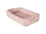 Roba Babylounge roba Style rosa , Rosa , Textil , 87x60 cm , Schlafen, Babybettausstattung, Babynestchen & Nestchenschlangen, Kuschelnest