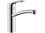 Spültischmischer Hansgrohe Focus Schwenkauslauf, Ausladung 220 mm, verchromt - 31806000