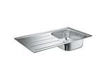 Edelstahlspüle Grohe K200 mit 1 Becken 860 x 500 mm reversibel - 31552SD1