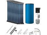 Buderus Solaranlage Logaplus S116 - 8 Kollektoren (9,76m2) SKR10 CPC mit Kombispeicher Logalux P750 S blau - 7739612899