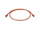 Patchkabel Cat.6A MP8 FS 500 LSZH - 1,0 m, rot