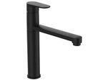Spültischmischer Ideal Standard Cerafine O Schwenkauslauf, Ausladung 205 mm, schwarz matt - BC501XG