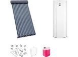 Viessmann Solaranlage mit 1 Stk. Vitosol 300-TM SP3C, Regelung und Solarspeicher Vitocell 100-W CVUD-A 300l weiß - SK06751