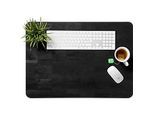 Schreibunterlage Kolma, B 660 x H 470 mm, wasserabweisend, rutschfest, Naturkork, schwarz