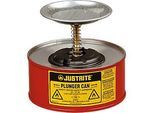 Sparanfeuchter asecos, aus Stahlblech PREMIUM Line, rot, ø 185 x H 143 mm, 1 l