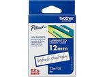 Brother Schriftbandkassette TZe-135, 12 mm breit, farblos/weiss