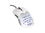 Glorious PC Gaming Race Model O - Matt Weiß - Gaming Maus (Weiß mit RGB)