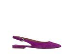 Lauren Ralph Lauren Sandaletten mit Absatz - Londyn Slbck-Flats-Slingback - Gr. 39,5 (EU) - in Lila - für Damen