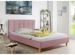 Polsterbett MAINTAL "Leesburg", rosa (flamingo), B:105cm H:99cm L:216cm, Betten, Polsterbett, Bettseiten zerlegt, ohne Bettkasten
