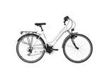 Da Capo Trekkingrad , Weiß , Metall , 180x70x80 cm , female , Freizeit & Co, Sport & Fitness, Fahrräder, Trekking Bikes