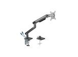 DUTZO Monitorarm für 1 Monitor (17"-32") - Slim USB Version (Schwarz)