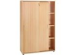 Aktenschrank Serie 4000 Buchefarbe