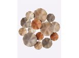Wanddekoobjekt HEINE HOME, bunt (natur, bunt), B:90cm H:89cm T:6,5cm, Wanddekoobjekte, Wanddekoobjekt