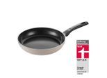 Ballarini Bratpfanne Ledro, Schwarz, Beige, Metall, rund, antihaftbeschichtet, Kochen, Pfannen, Bratpfannen