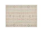 Teppich Baumwolle beige 160 x 230 cm DISPUR