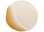 Teppich Wolle beige / gelb ⌀ 140 cm GRENADE