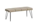 Bank BETIN Kunstleder Beige