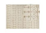 Teppich Baumwolle / Nutzhanf beige 300 x 400 cm zweiseitig SANAO