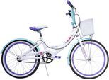 Jugendfahrrad HUFFY "Huffy Girly Girl 20-Zoll Weiß" Gr. 27, weiß, Fahrräder, Kinder, 27cm, 20 Zoll (50,80cm) hinten: 20 Zoll (50,80cm)