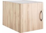 Schrankaufsatz WIMEX "Multiraumkonzept", beige (struktureichfarben hell), B:40cm H:40cm T:54cm, Holzwerkstoff, Möbelaufsätze, Schrankaufsatz, erweiterbar