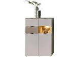 Highboard Memphis Eichefarben/Kaschmir