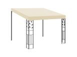 vidaXL Wand-Pavillon 3x3x2,5 m Cremeweiß