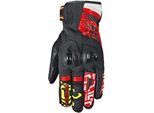 Held Sepang, Handschuhe - Schwarz/Weiß/Rot/Neon-Gelb - 9