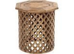 Beistelltisch KHANPUR Mango Holz Braun
