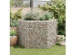 vidaXL Sechseckiges Gabionen-Hochbeet 160×140×100 cm