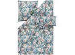 Estella Bettwäsche , Grün , Textil , Floral , 135x200 cm , pflegeleicht, atmungsaktiv, hautfreundlich, weiche und anschmiegsame Oberfläche , Heimtextilien, Bettwäsche & Leintücher, Bettwäsche, Satin-Bettwäsche